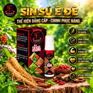 Chai Xịt Sìn Sú Ê Đê - Tây Nguyên - Kéo Dài Quan Hệ Nam Giới - (Lọ 5ml)