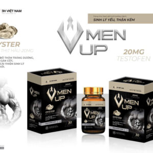 MEN UP 3H - Giải Pháp Hỗ Trợ Bổ Thận Tráng Dương, Cải Thiện Sinh Lý Nam Giới