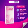 Bao Cao Su Power Men Super Thin Long Shock – Siêu Mỏng, Kéo Dài Thời Gian Chứa 5% Benzocaine - Ảnh 2