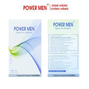 Bao cao su Powermen Tighter & Ultrathin 49mm – hộp 12 chiếc