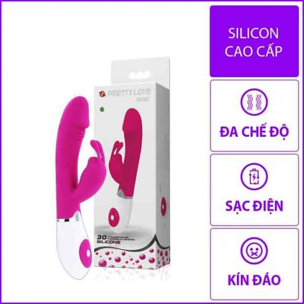Dương vật giả Pretty Love Gene 30 chế độ rung