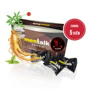 Kẹo Sâm Mentalk – Giúp Tăng Cường Lý Nam (5 Viên)