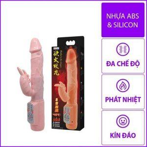 Dương Vật Giả Phát Nhiệt 48 Độ Rung Thụt