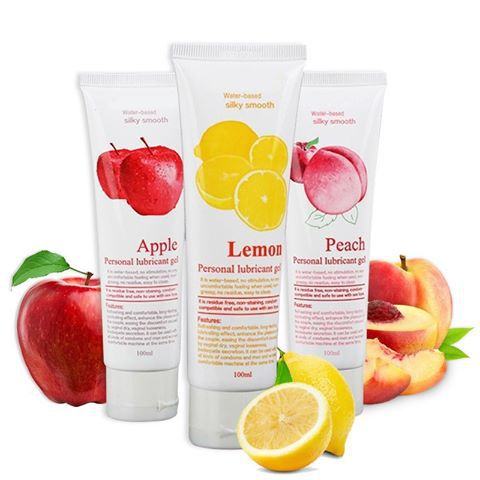 Gel Bôi Trơn Hương Vị Trái Cây Love Kiss Hot Kiss – (chai 100ml)