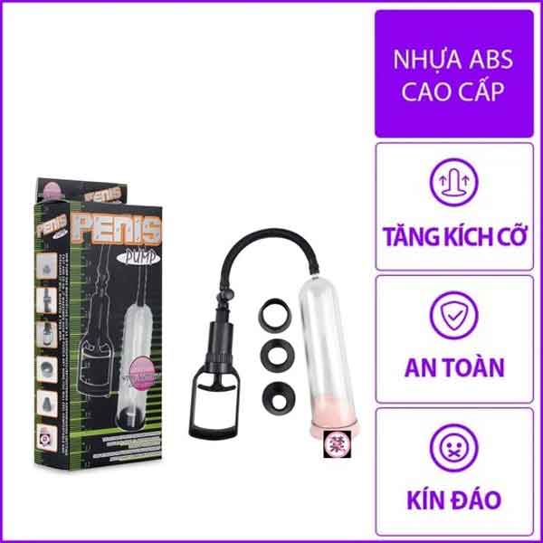 Máy Tập Dương Vật Penis Pump – Máy Tập Chân Không Giúp Tăng Kích Thước