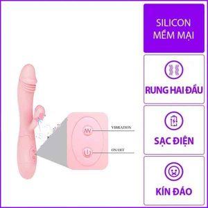 Dương Vật giả Pretty Love Snappy Sạc điện USB Xịn