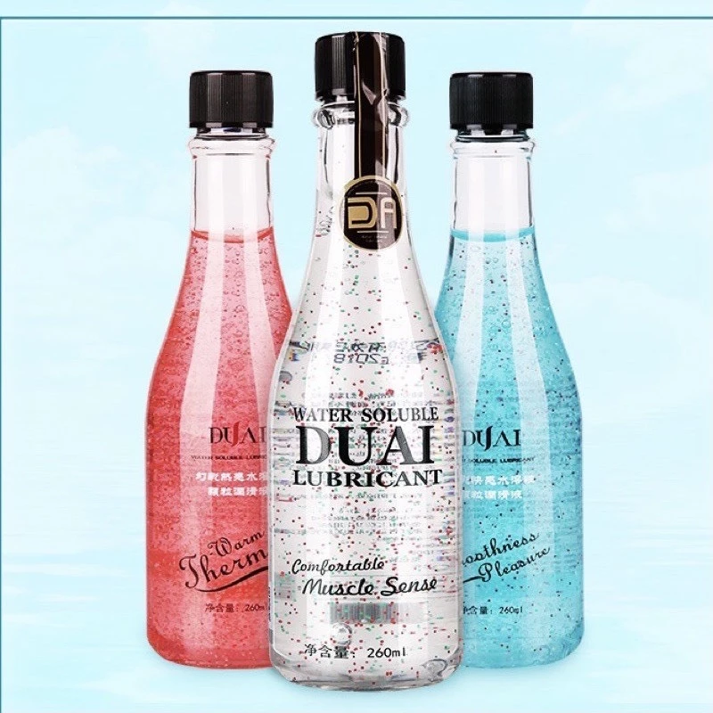 Gel Bôi trơn Duai 3 Màu Hạt Nổi Dưỡng ẩm , Se Khít Làm Hồng Tốt Cho Da -260ml